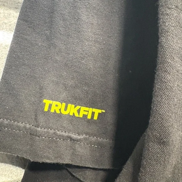 Trukfit Black Tee with Yellow Accents - Picture 4 of 4
